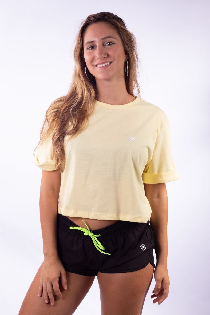 Camiseta Fem. Cropped NA