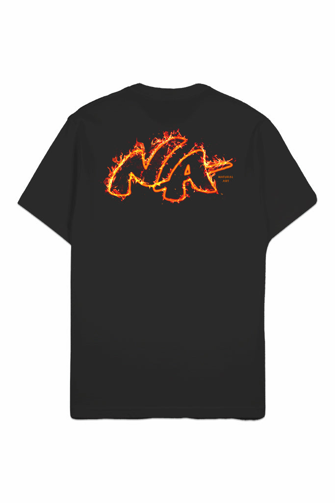 Camiseta NA Fire Preto