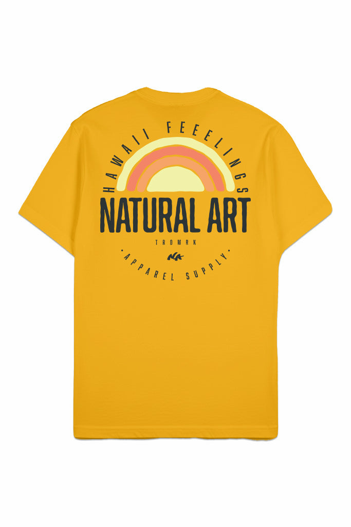 Camiseta Hawaii Amarelo