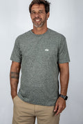 Camiseta Especial Nature - Mescla Preto