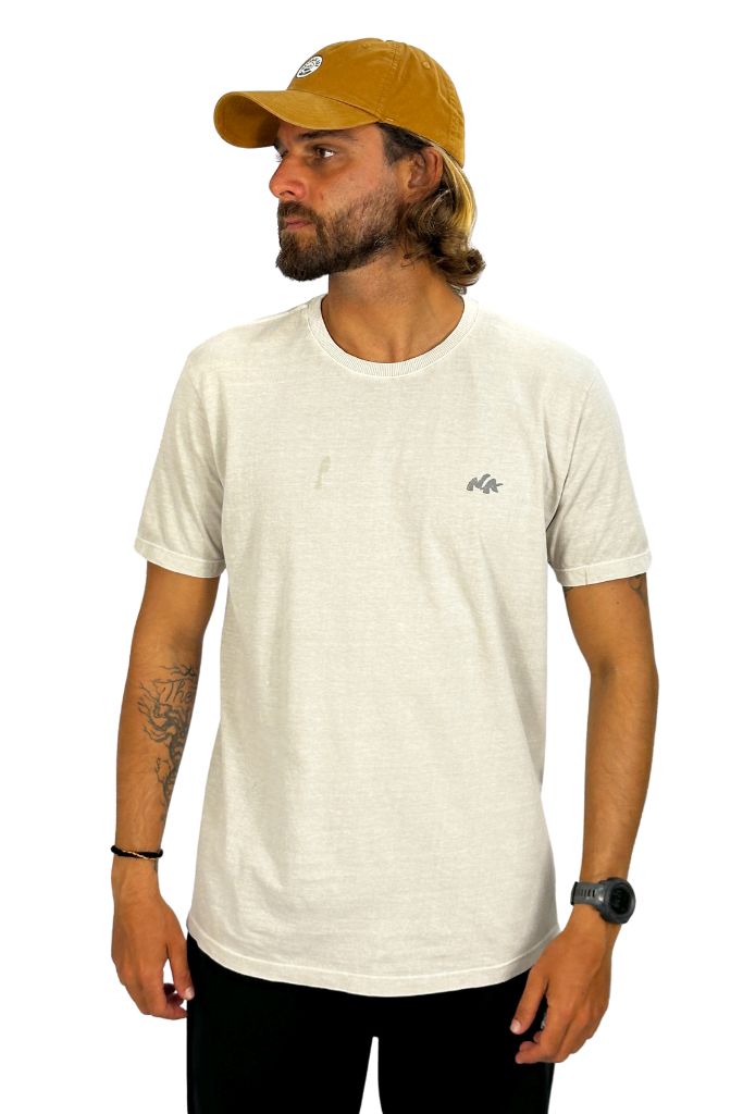 Camiseta Especial Supply Back cor Areia