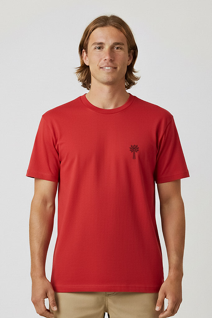 Camiseta Born in USA Vermelho