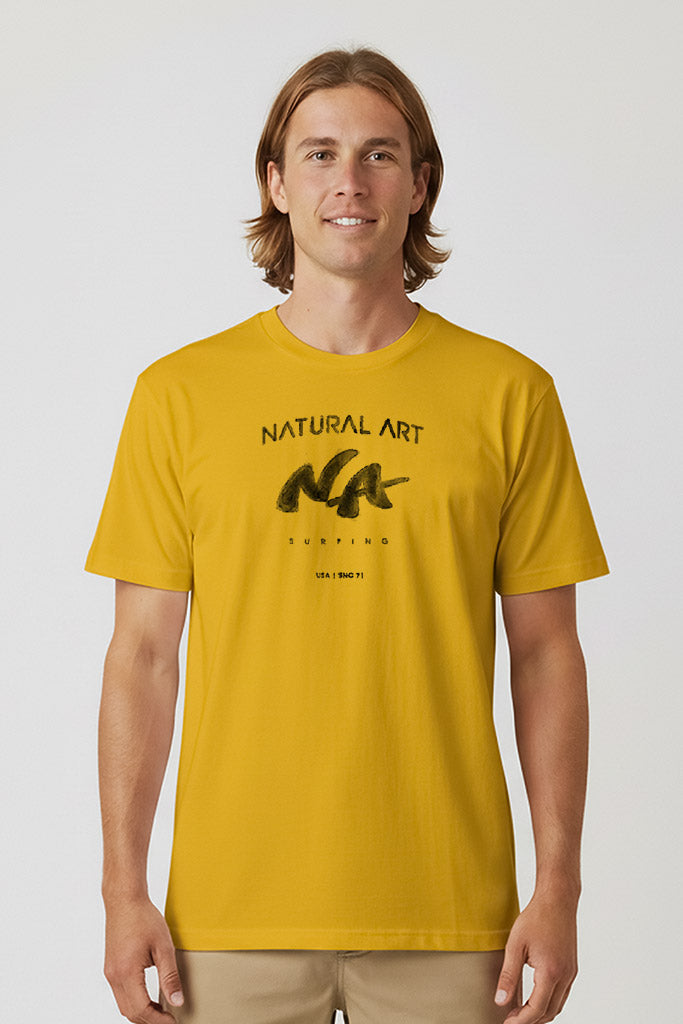 Camiseta NA USA snc 71 Amarelo