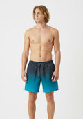 Shorts Elastico Degrade Logos 18" Azul