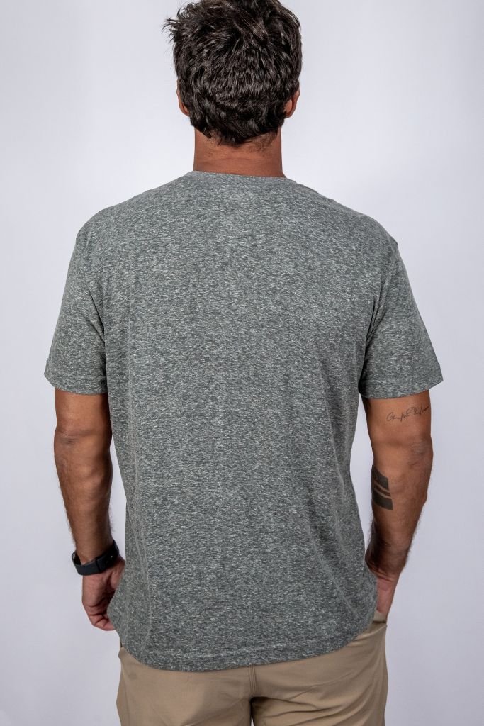Camiseta Especial Nature - Mescla Preto