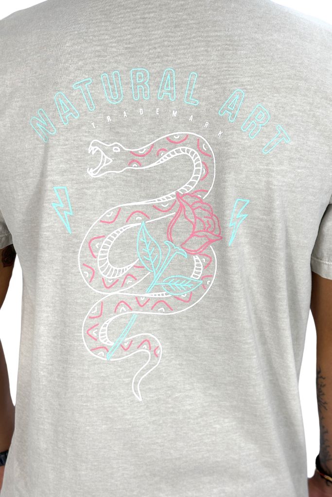 Camiseta Especial Snake Areia