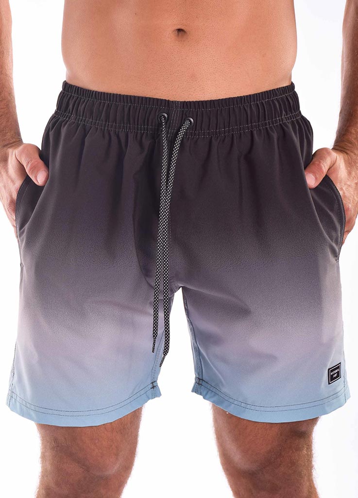 Short Volley 17" Blue Fade