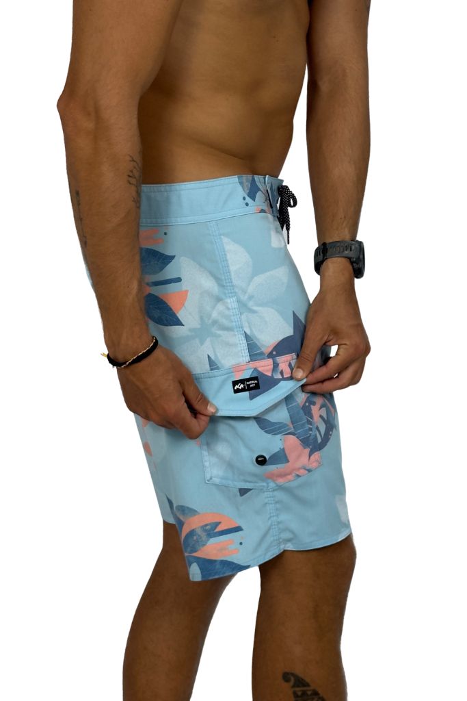 Bermuda Boardshorts Hawwaii 19" Azul