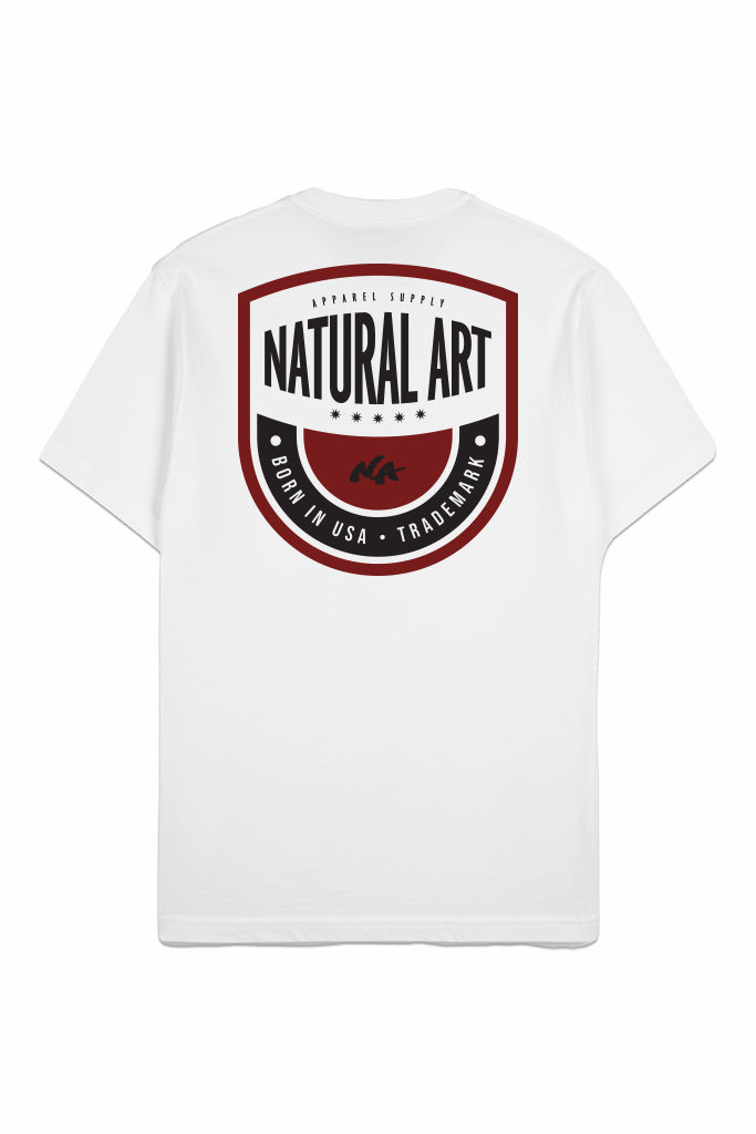 Camiseta Brasão Bege