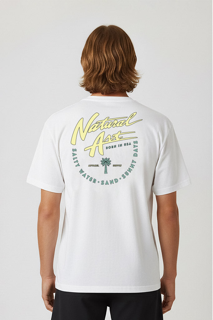 Camiseta Born in USA Branco