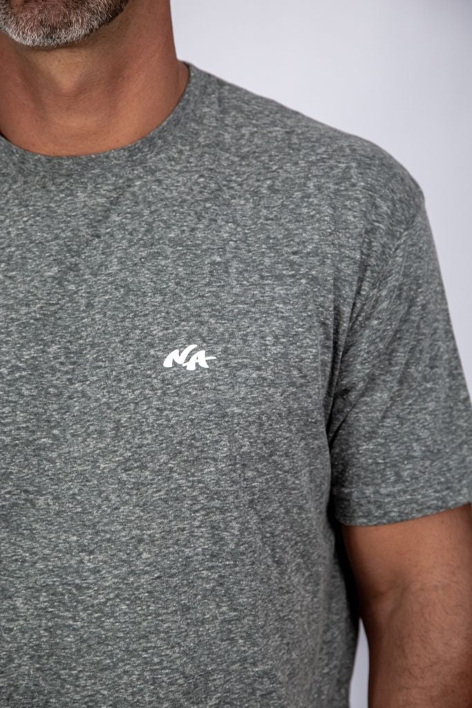 Camiseta Especial Nature - Mescla Preto