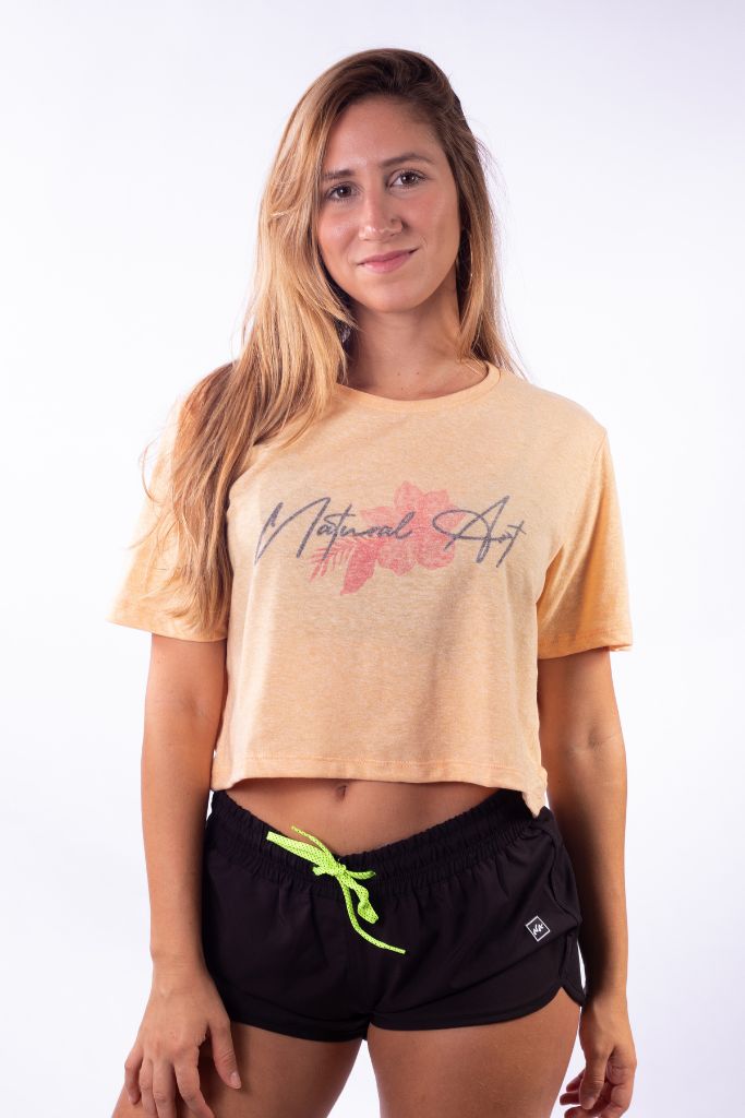 Camiseta Feminina Especial Hibisco