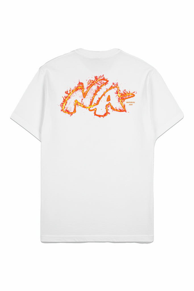 Camiseta NA Fire Branco