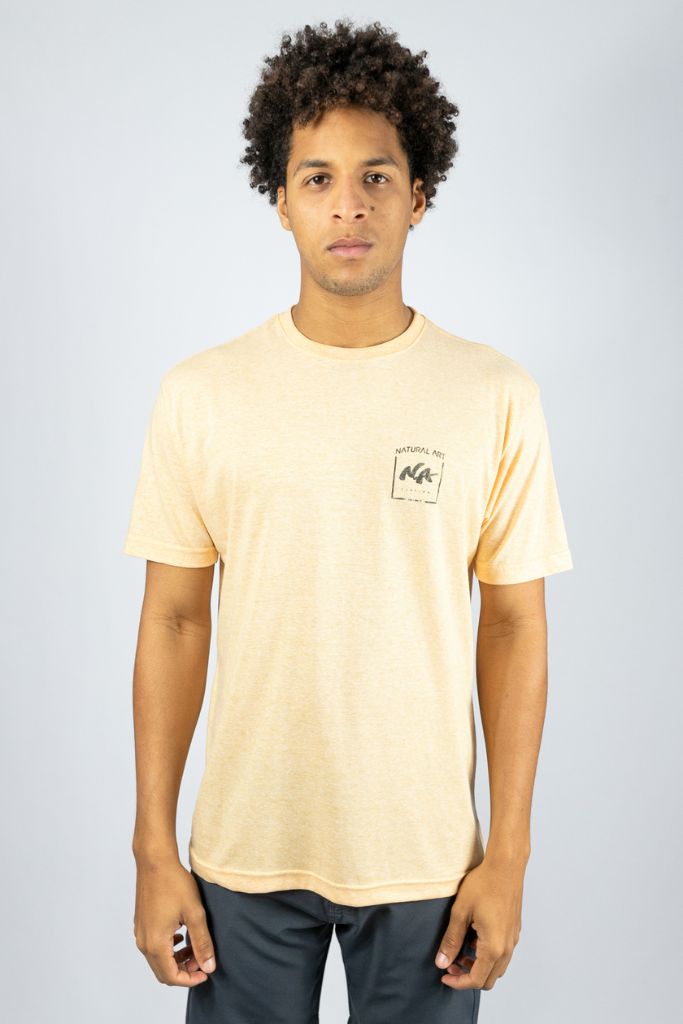 Camiseta Especial Surfing - Mescla Yellow
