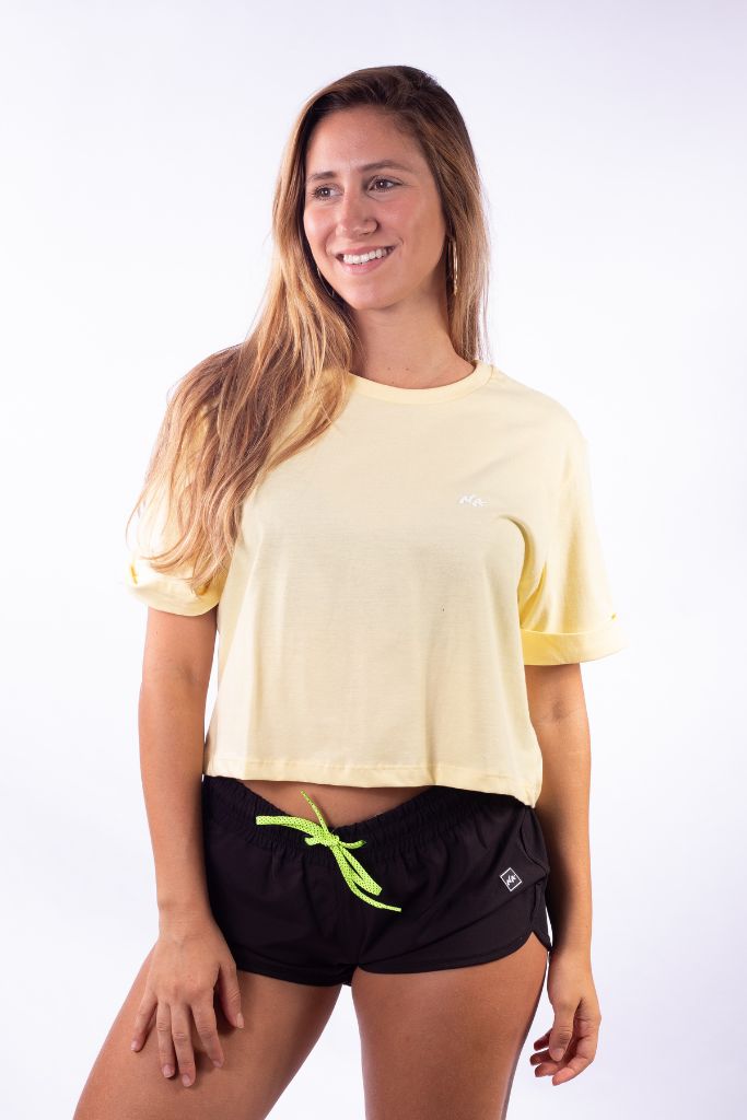 Camiseta Fem. Cropped NA