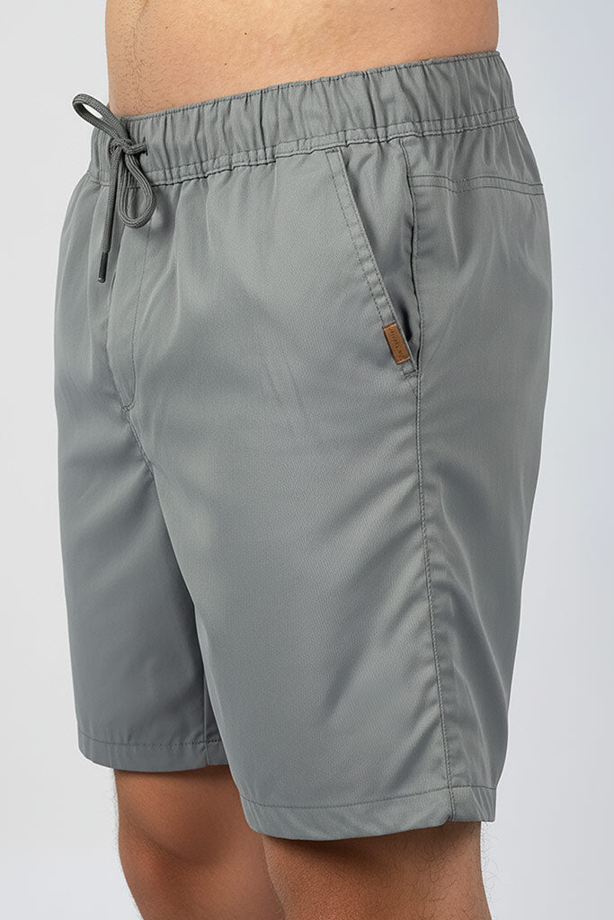 Shorts Elástico Classic Cinza