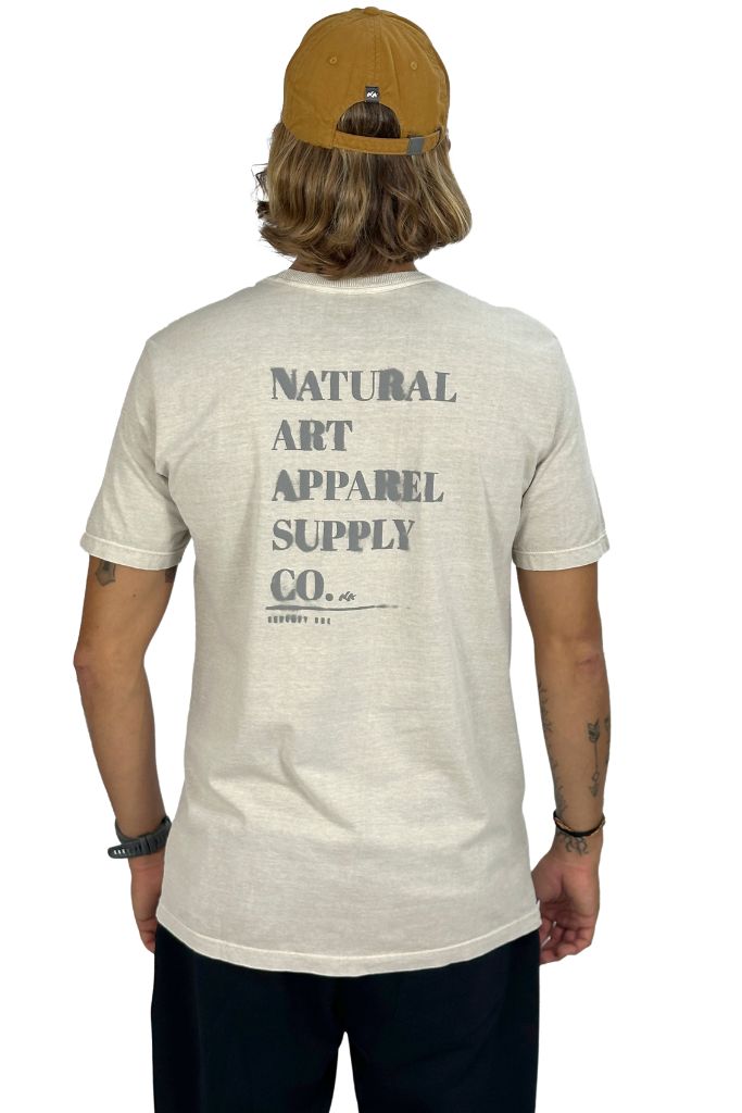 Camiseta Especial Supply Back cor Areia