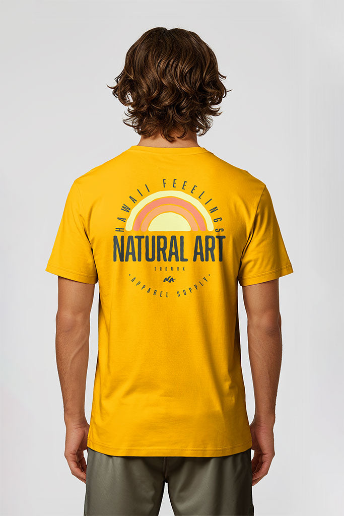 Camiseta Hawaii Amarelo