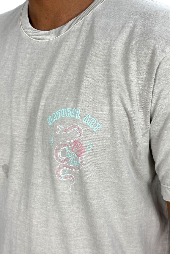 Camiseta Especial Snake Areia