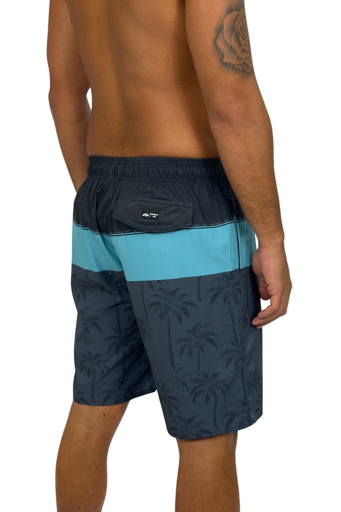 Shorts Volley Palms 20" Azul
